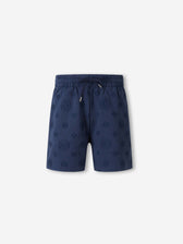 Casablanca Hombre Barcelona Bermudas Monogram color Azul Marino sku 523-001278 01 - Foto 1