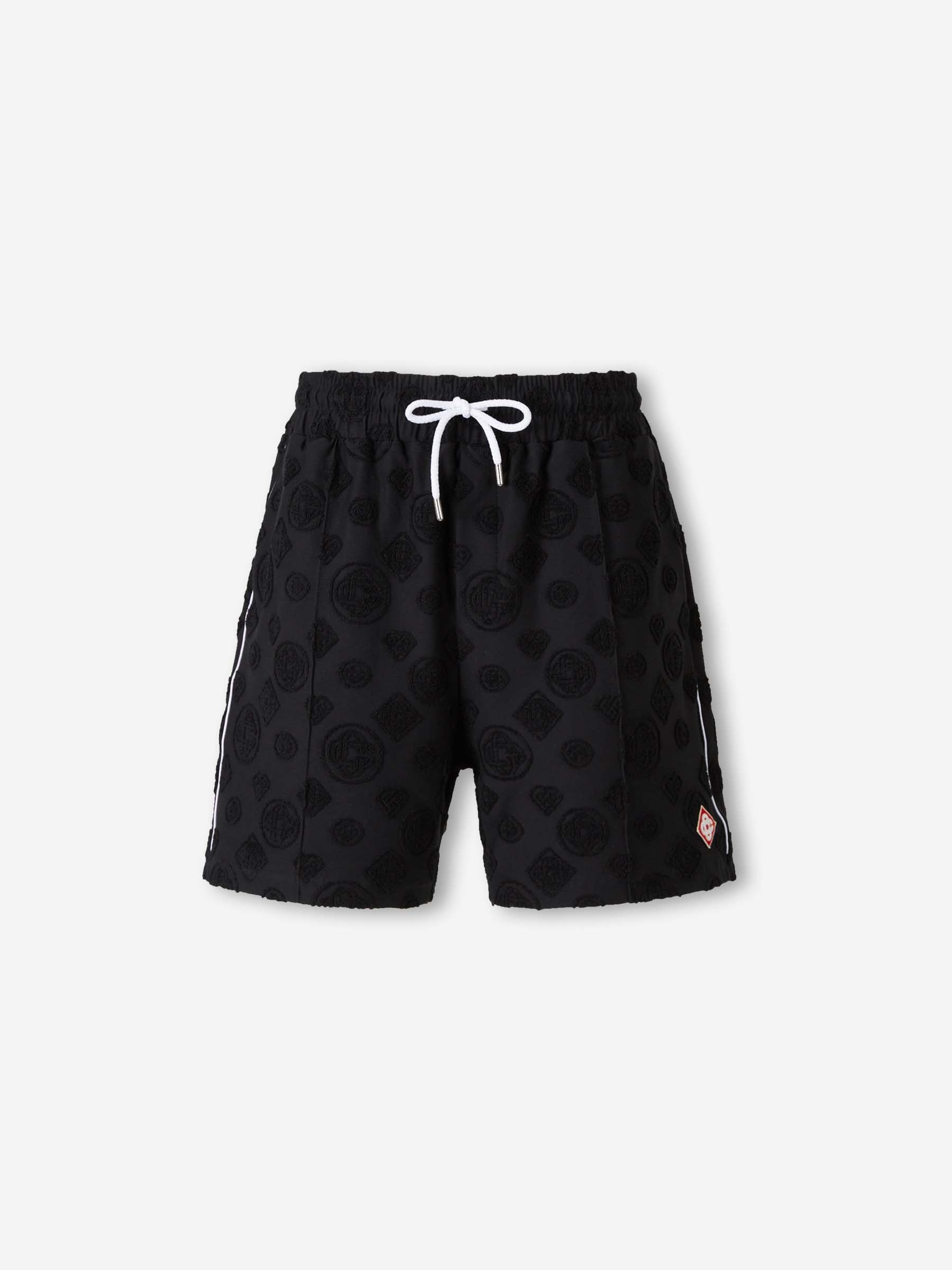 Casablanca Hombre Barcelona Bermudas Towelling Monogram color Negro sku 523-001283 01 - Foto 1