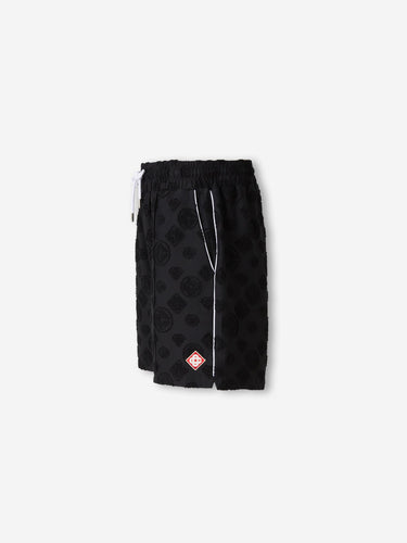 Casablanca Hombre Barcelona Bermudas Towelling Monogram color Negro sku 523-001283 01 - Foto 2