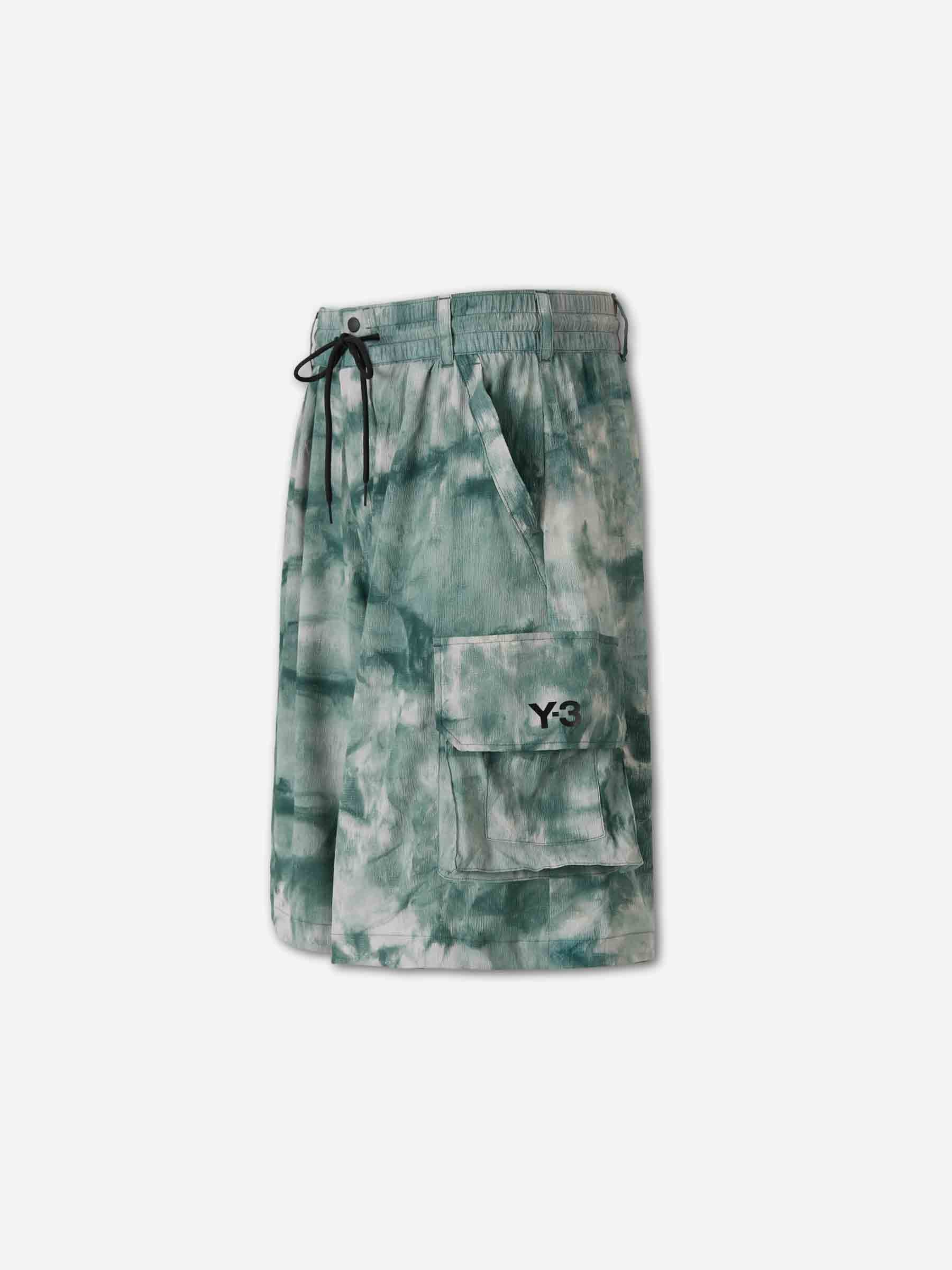 Adidas Y-3 Hombre Barcelona Bermudas Oversize Nylon color Verde sku 523-001291 01 - Foto 2