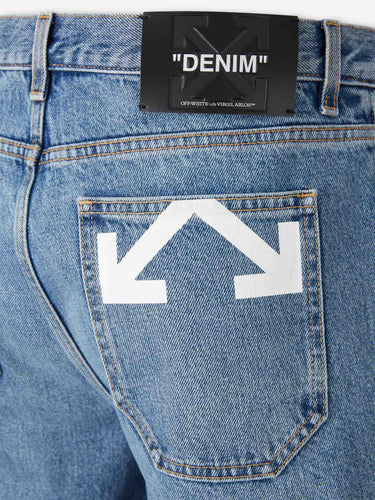 Off-White  Barcelona Bermudas Denim color Azul Denim sku 523-001293 01 - Foto 5