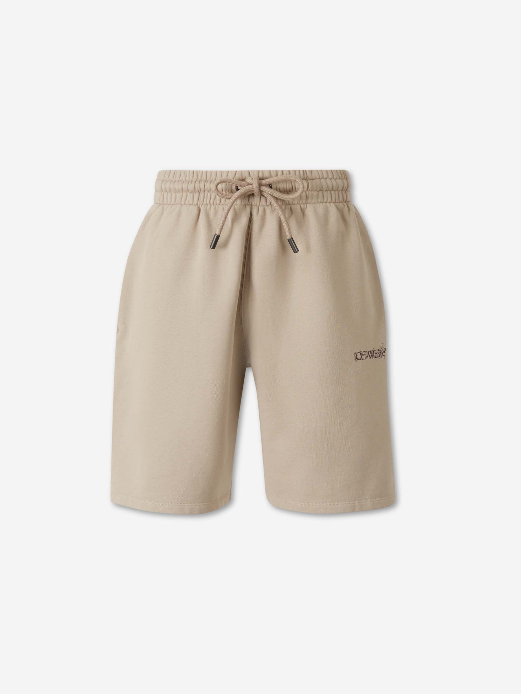 Off-White Hombre Barcelona Bermudas Deportivas Algodón color Beige sku 523-001294 01 - Foto 1
