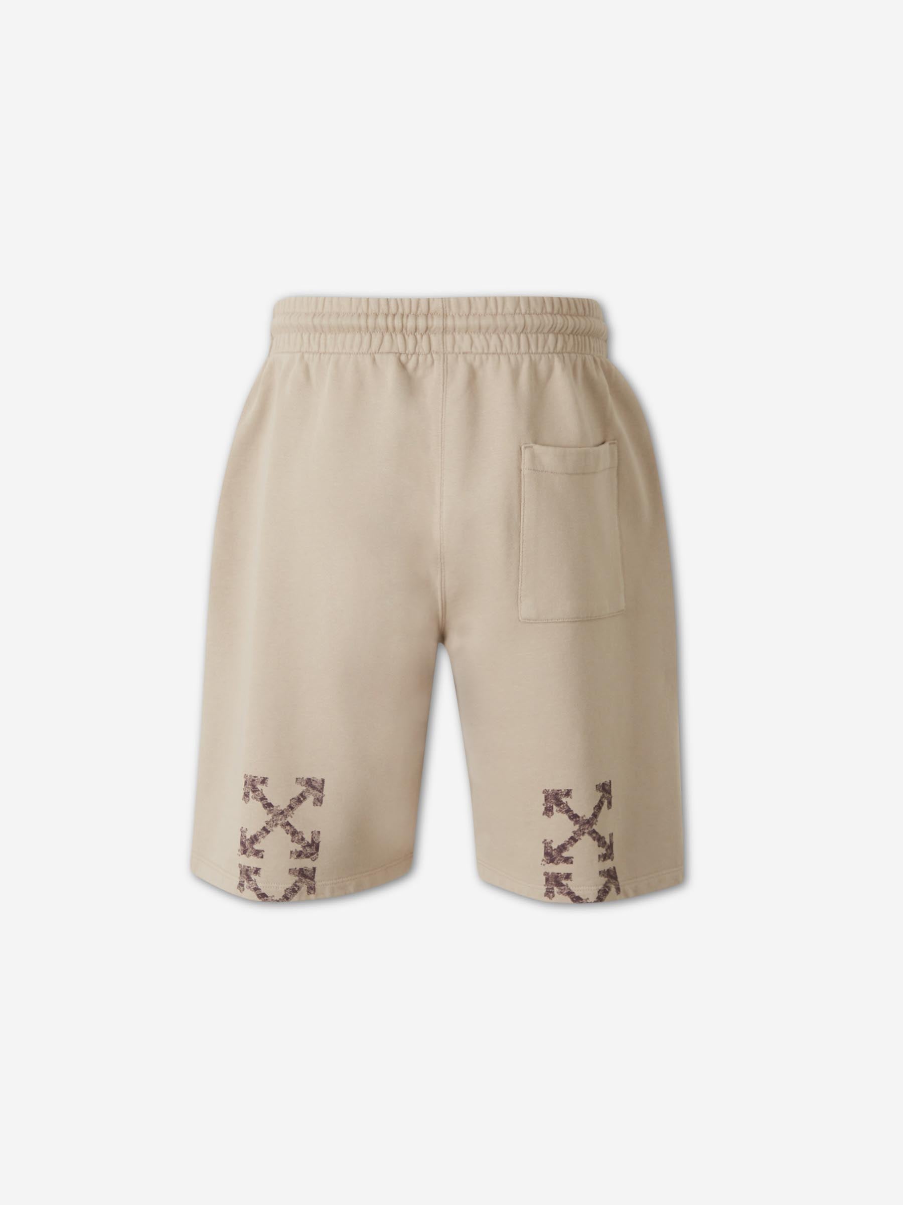 Off-White Hombre Barcelona Bermudas Deportivas Algodón color Beige sku 523-001294 01 - Foto 2