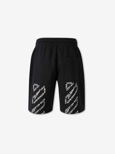 Off-White Hombre Barcelona Bermudas Felpa Algodón color Negro sku 523-001295 01 - Foto 3