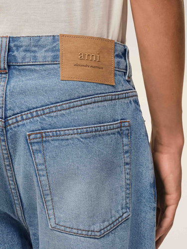 Ami Paris Hombre Barcelona Bermudas Denim Algodón color Azul Denim sku 523-001297 01 - Foto 4