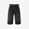 Ami Paris Hombre Barcelona Bermudas Denim Algodón color Negro sku 523-001298 01 - Foto 1