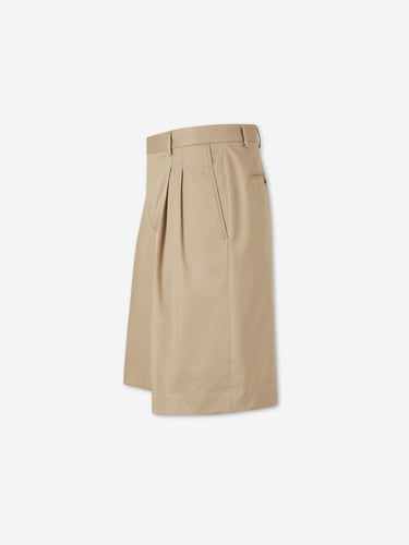 Ami Paris Hombre Barcelona Bermudas Anchas color Camel sku 523-001301 01 - Foto 2