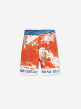 Gallery Dept. Hombre Barcelona Bermudas Casual Estampadas color Multicolor sku 523-001313 01 - Foto 1