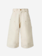 Willy Chavarria Hombre Barcelona Bermudas Baggy Workwear color Crema sku 523-001316 01 - Foto 1