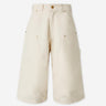 Willy Chavarria Hombre Barcelona Bermudas Baggy Workwear color Crema sku 523-001316 01 - Foto 1