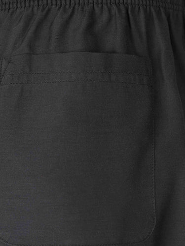 Our Legacy Hombre Barcelona Bermudas Corte Recto color Negro sku 523-001317 01 - Foto 4