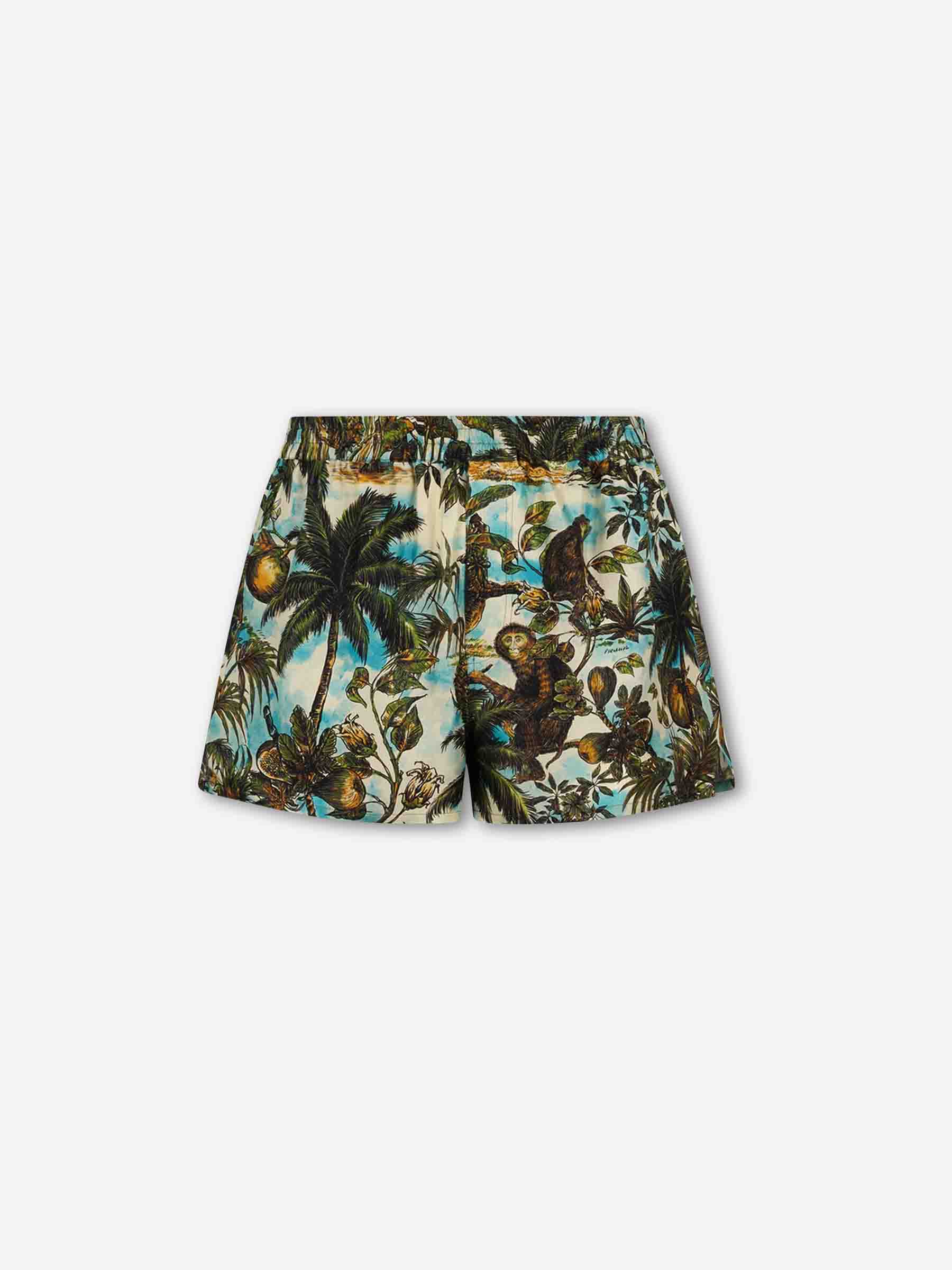 Dsquared2 Hombre Barcelona Bermudas Monkey Print color Multicolor sku 523-001320 01 - Foto 1