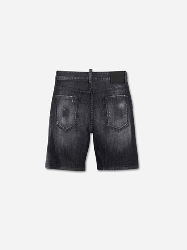 Dsquared2 Hombre Barcelona Bermudas Denim Rectas color Negro sku 523-001321 01 - Foto 4