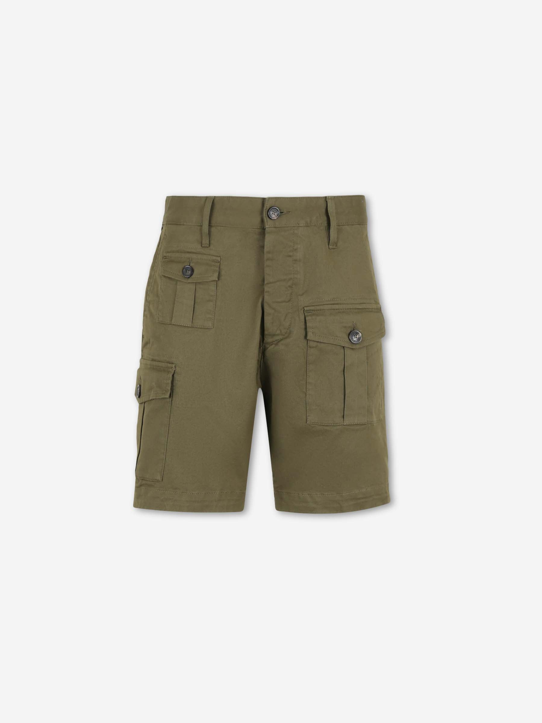 Dsquared2 Hombre Barcelona Bermudas Sexy Cargo color Verde Militar sku 523-001324 02 - Foto 1