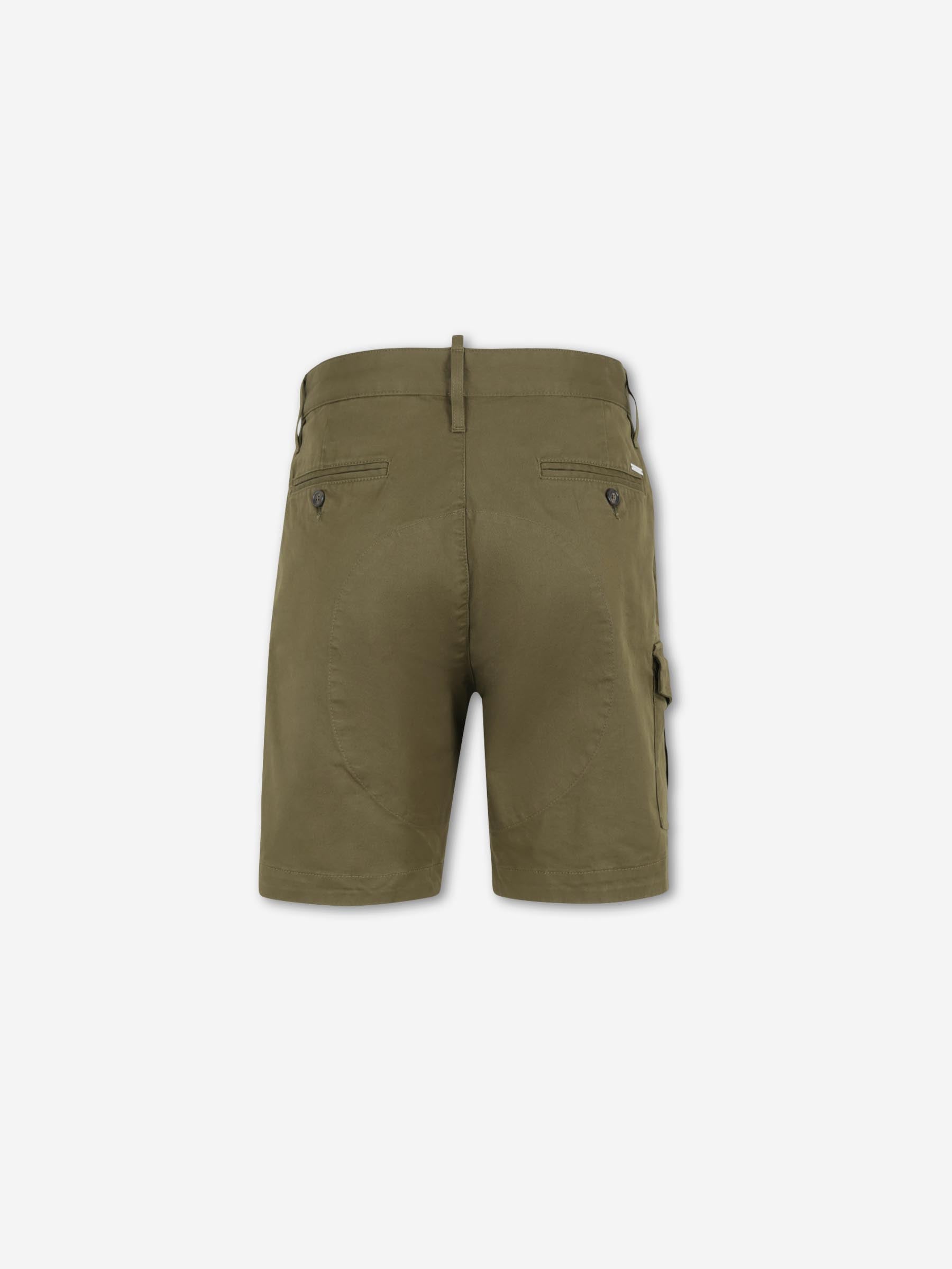 Dsquared2 Hombre Barcelona Bermudas Sexy Cargo color Verde Militar sku 523-001324 02 - Foto 2