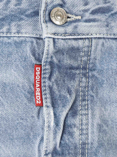 Dsquared2 Hombre Barcelona Bermudas Rectas color Azul Denim sku 523-001328 01 - Foto 3