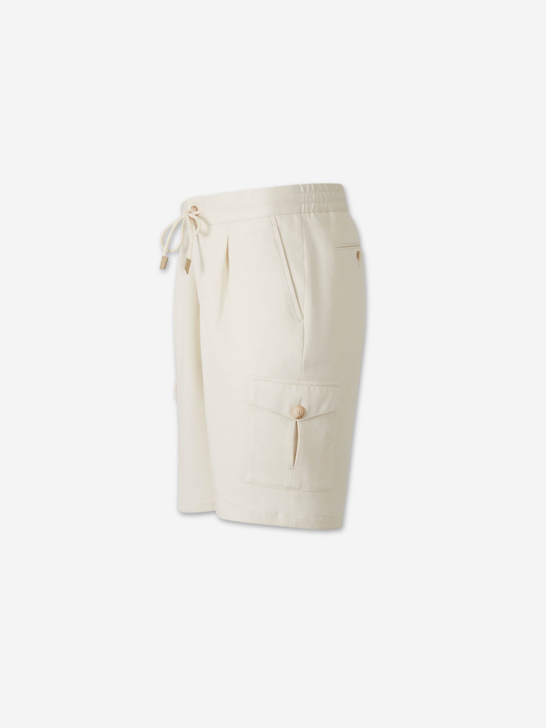 Gran Sasso Hombre Barcelona Bermudas Lisas color Beige sku 523-001332 01 - Foto 2