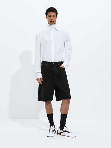 Bottega Veneta Hombre Barcelona Bermudas Rectas color Negro sku 523-001335 01 - Foto 2