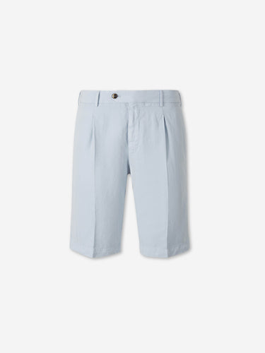 PT01 Hombre Barcelona Bermudas Casual Pinzas color Azul Celeste sku 523-001338 01 - Foto 1