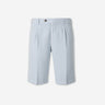 PT01 Hombre Barcelona Bermudas Casual Pinzas color Azul Celeste sku 523-001338 01 - Foto 1