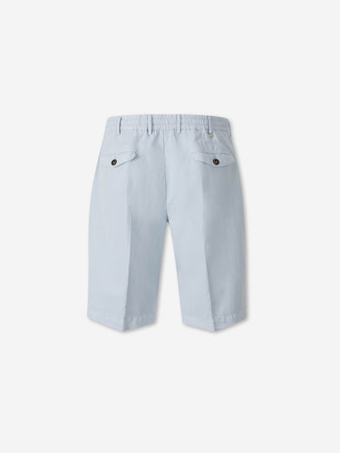 PT01 Hombre Barcelona Bermudas Casual Pinzas color Azul Celeste sku 523-001338 01 - Foto 2