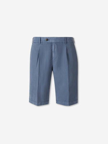 PT01 Hombre Barcelona Bermudas Casual Pinzas color Azul Índigo sku 523-001338 02 - Foto 1
