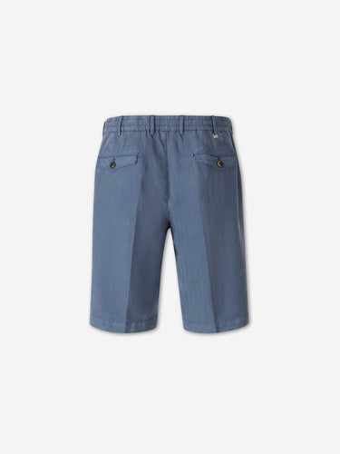PT01 Hombre Barcelona Bermudas Casual Pinzas color Azul Índigo sku 523-001338 02 - Foto 2