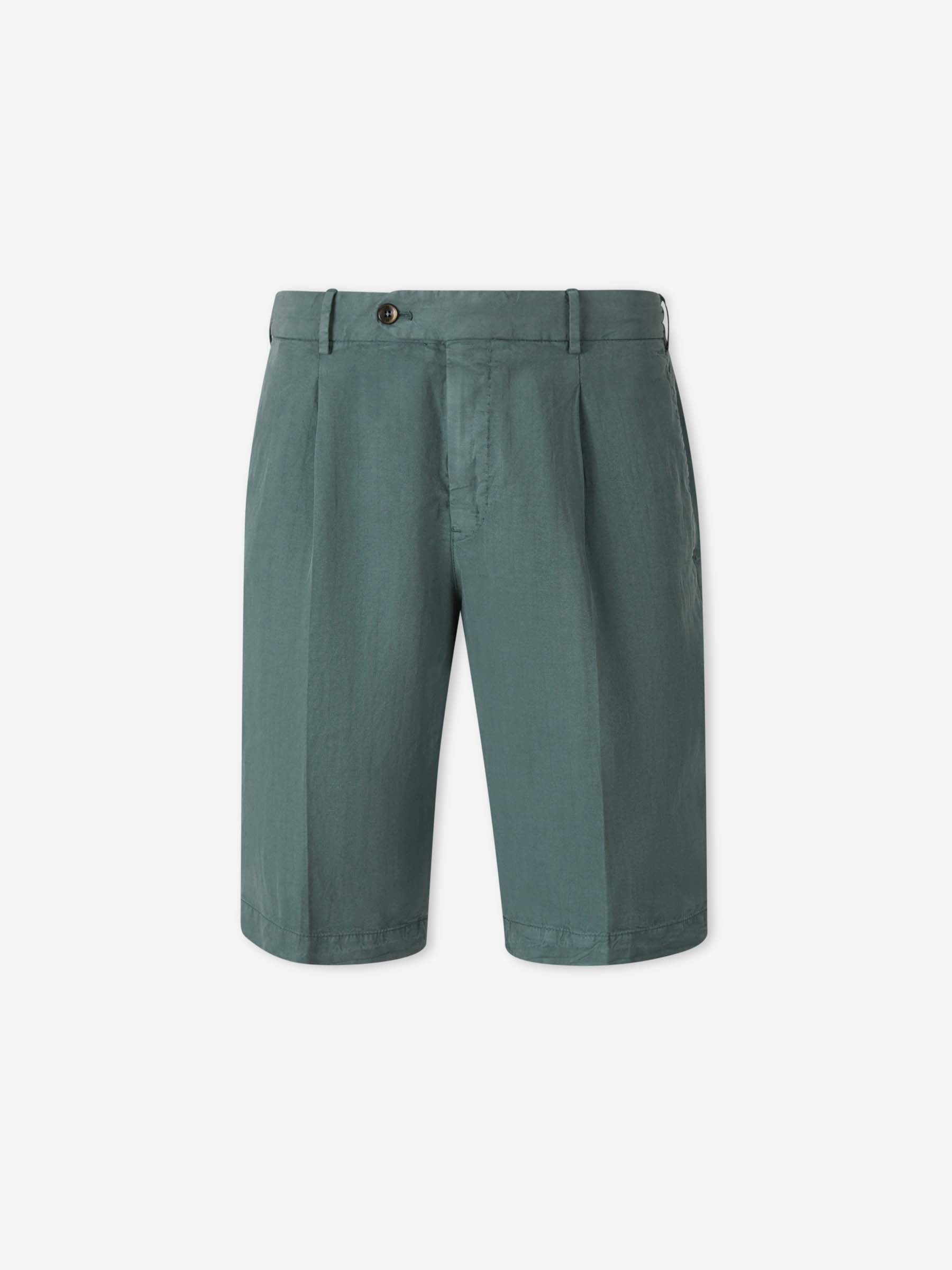 PT Torino Hombre Barcelona Bermudas Casual Pinzas color Verde Oscuro sku 523-001338 03 - Foto 1