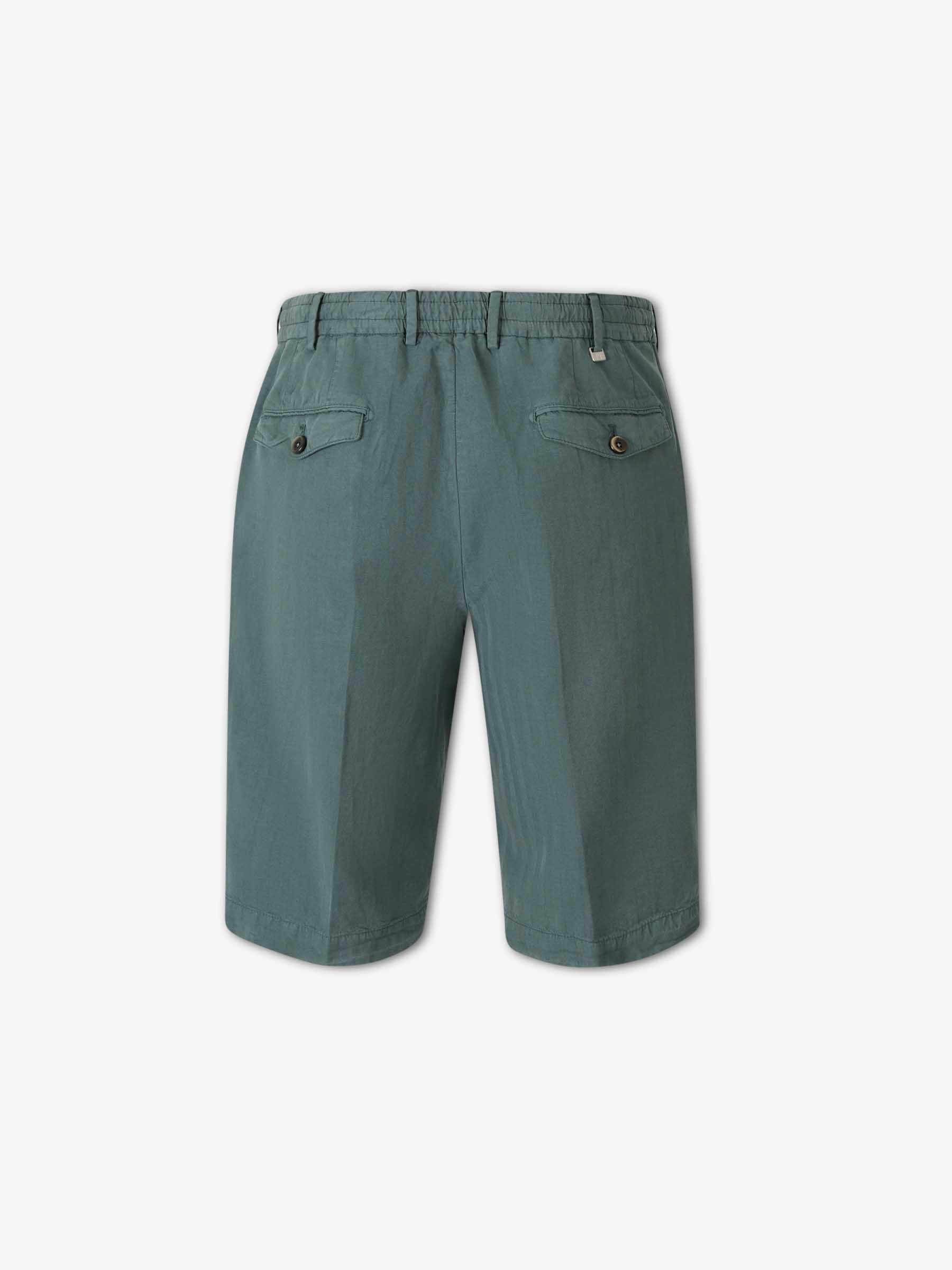 PT Torino Hombre Barcelona Bermudas Casual Pinzas color Verde Oscuro sku 523-001338 03 - Foto 2