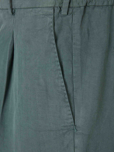 PT Torino Hombre Barcelona Bermudas Casual Pinzas color Verde Oscuro sku 523-001338 03 - Foto 3