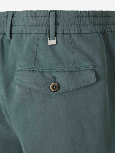 PT Torino Hombre Barcelona Bermudas Casual Pinzas color Verde Oscuro sku 523-001338 03 - Foto 4