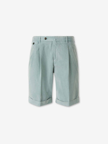 PT01 Hombre Barcelona Bermudas Casual Pana color Verde Manzana sku 523-001339 01 - Foto 1