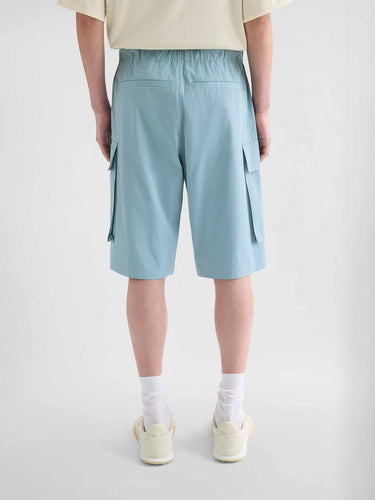 Jil Sander Hombre Barcelona Bermudas Cargo Algodón color Azul Celeste sku 523-001340 01 - Foto 4