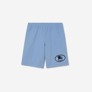 Burberry Hombre Barcelona Bermudas Logo Algodón color Azul Celeste sku 523-001345 01 - Foto 1