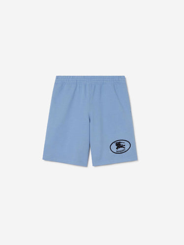 Burberry Hombre Barcelona Bermudas Logo Algodón color Azul Celeste sku 523-001345 01 - Foto 1