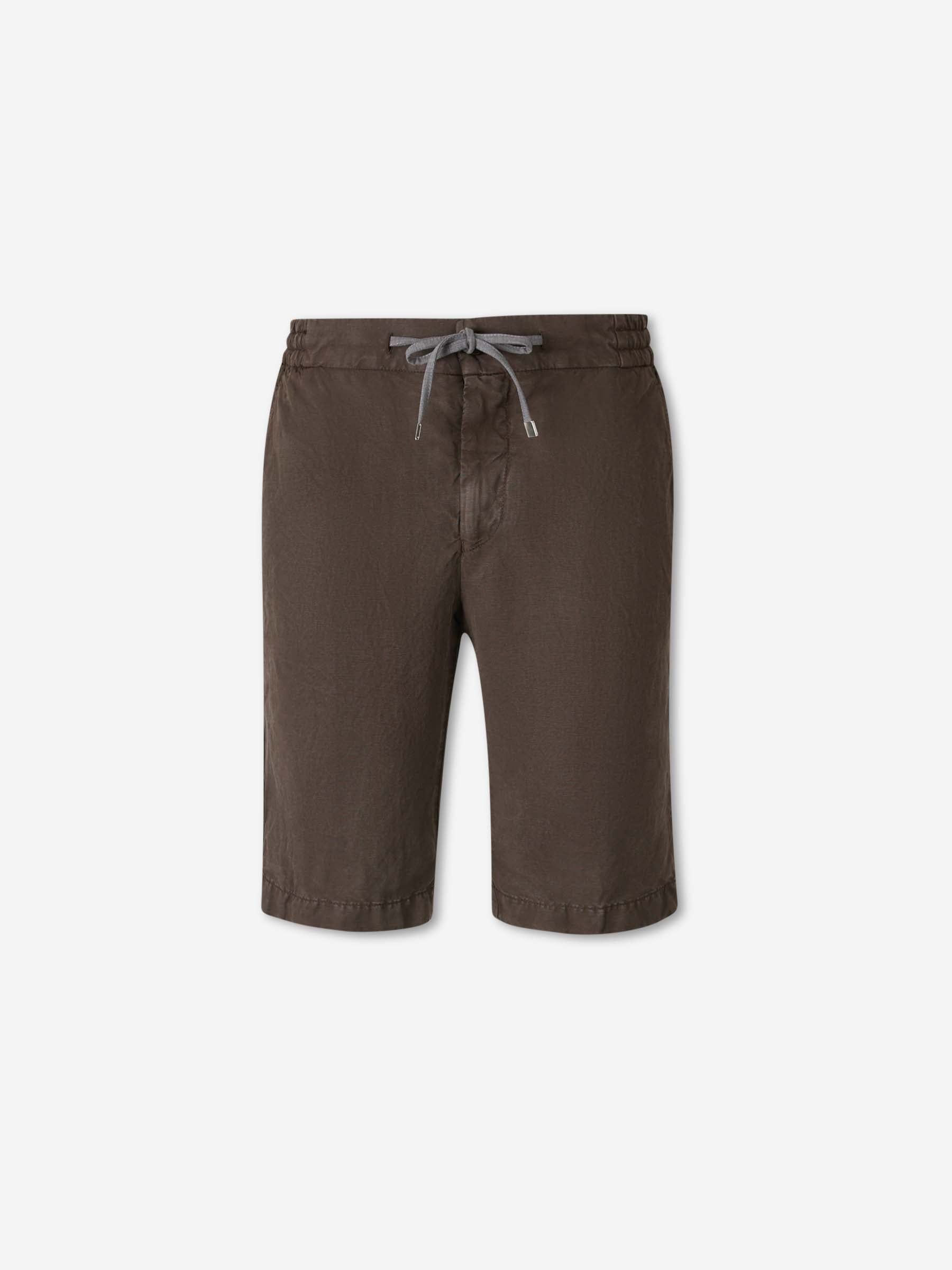 Santa Eulalia Hombre Barcelona Bermudas Rectas color Marrón Oscuro sku 523-001348 02 - Foto 1
