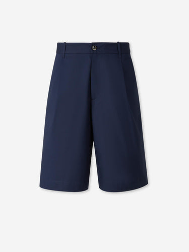 Nine in the morning Hombre Barcelona Bermudas Anchas Algodón color Azul Noche sku 523-001349 02 - Foto 1
