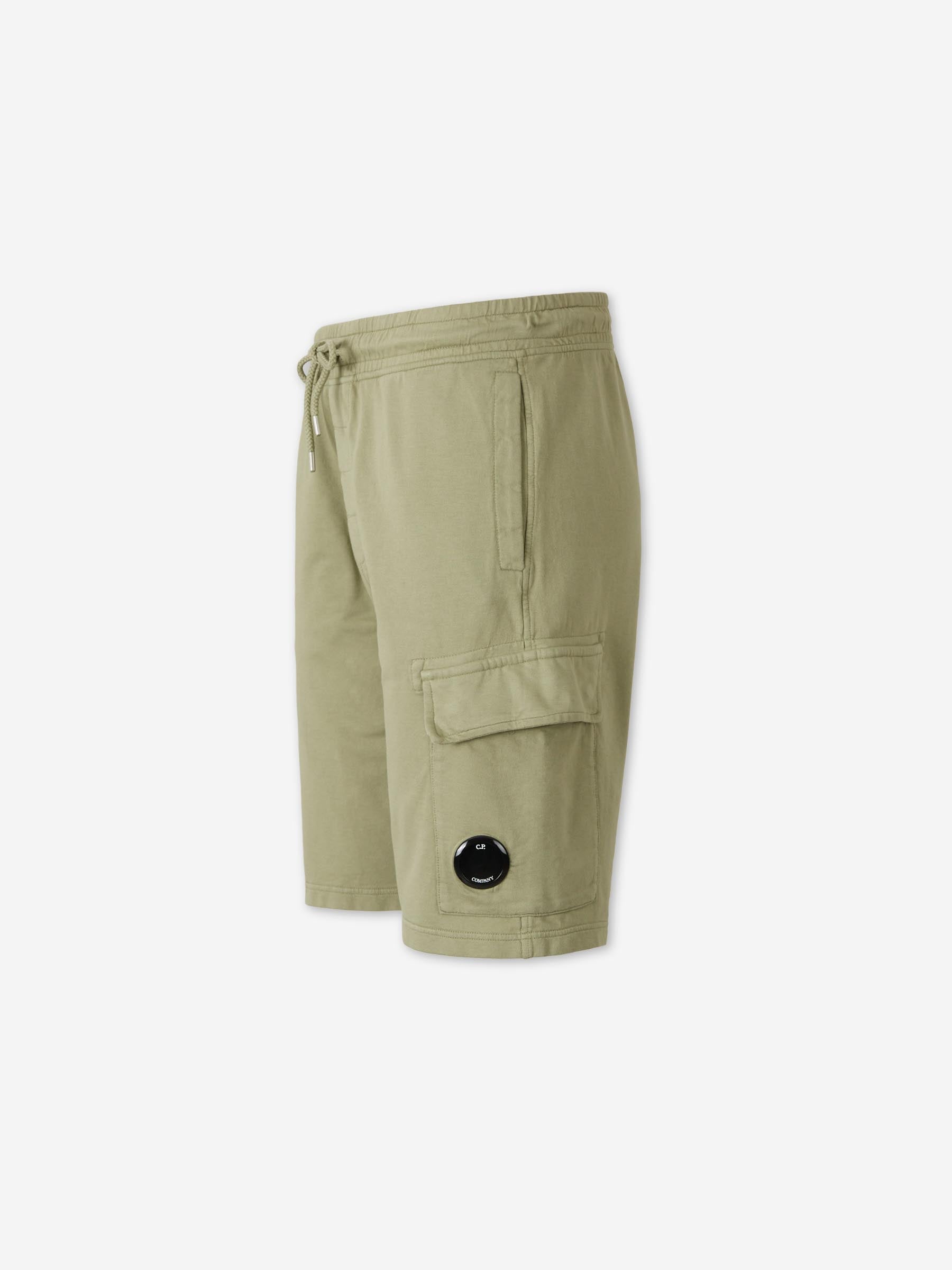 C.P. Company Hombre Barcelona Bermudas Felpa Algodón color Verde sku 523-001351 01 - Foto 2