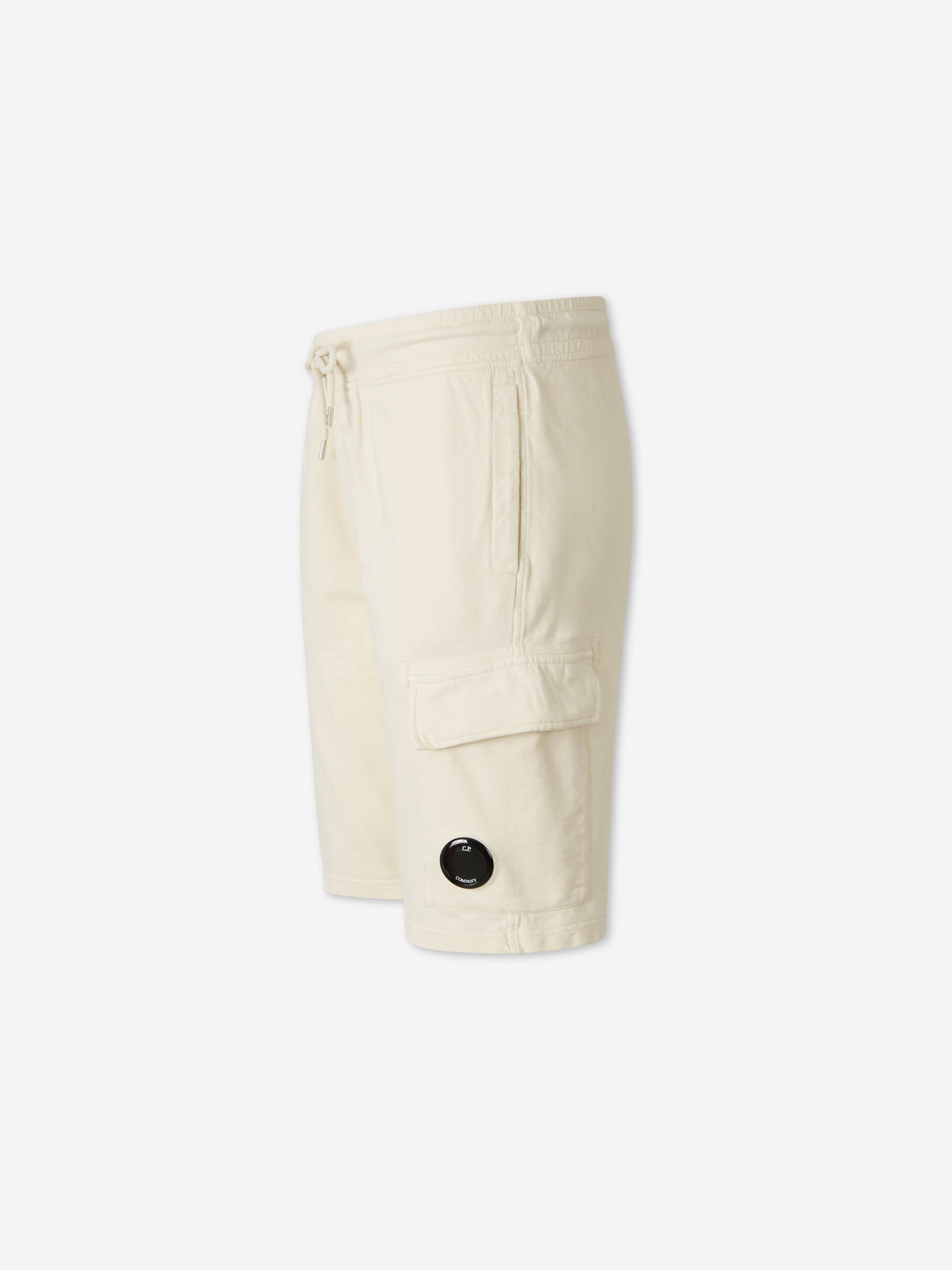 C.P. Company Hombre Barcelona Bermudas Felpa Algodón color Beige sku 523-001351 02 - Foto 2