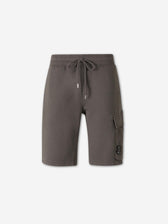 C.P. Company Hombre Barcelona Bermudas Felpa Cargo color Gris Oscuro sku 523-001353 01 - Foto 1