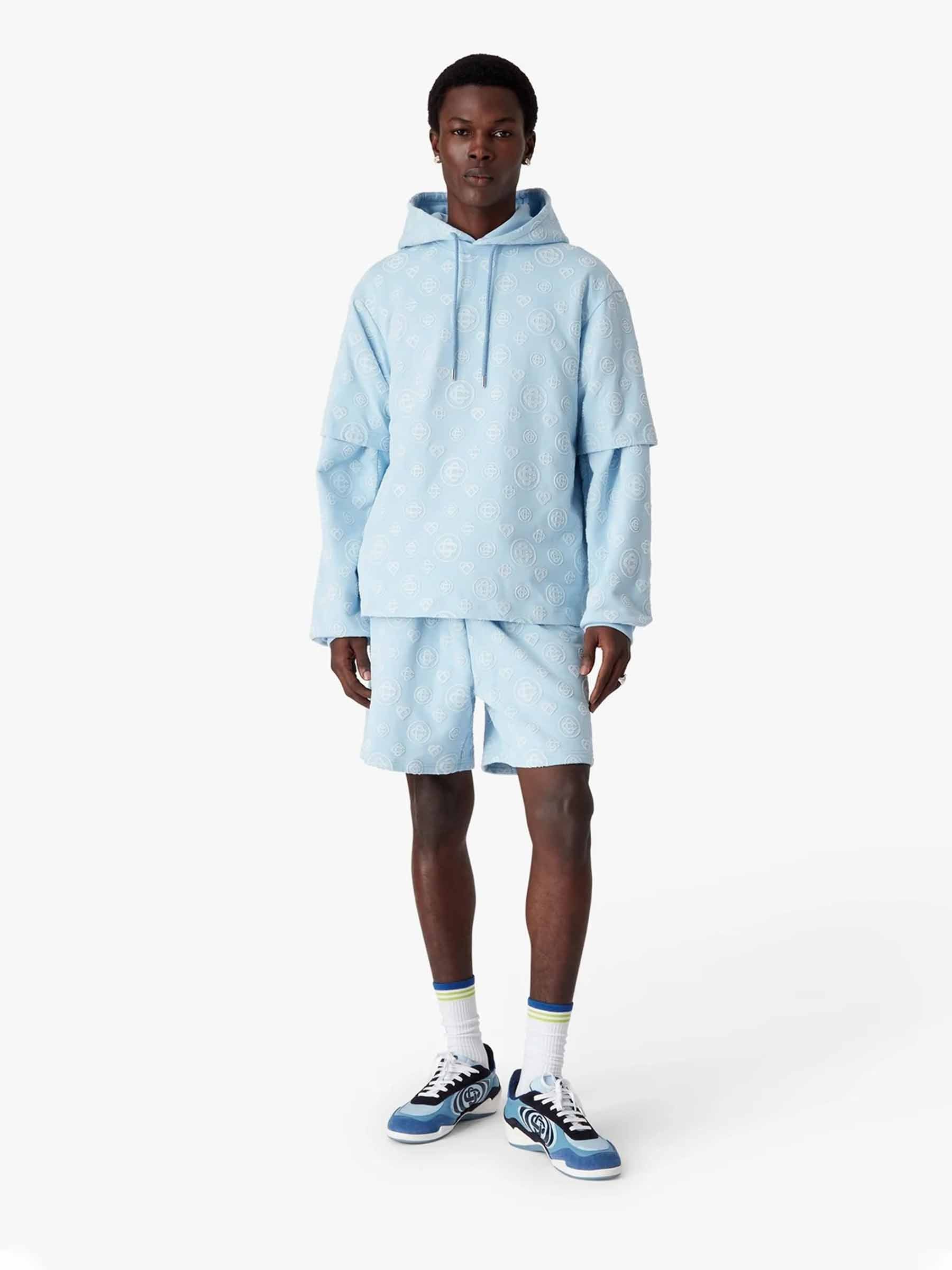 Casablanca Hombre Barcelona Bermudas Logo color Azul Celeste sku 523-001357 01 - Foto 2