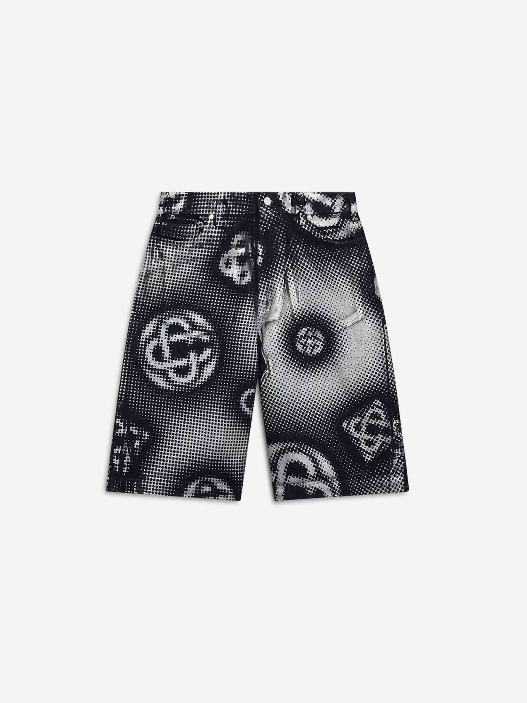 Casablanca Hombre Barcelona Bermudas Denim Monograma color Azul Denim sku 523-001359 01 - Foto 1