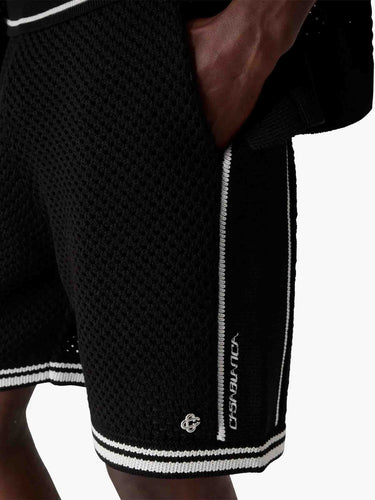 Casablanca Hombre Barcelona Bermudas Mesh Algodón color Negro sku 523-001360 01 - Foto 3