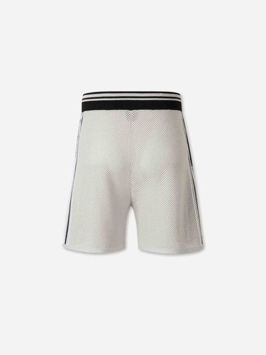 Casablanca Hombre Barcelona Bermudas Algodón Mesh color Blanco Y Negro sku 523-001361 01 - Foto 3