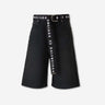 Balenciaga Hombre Barcelona Bermudas Rectas Cinturón color Negro sku 523-001364 01 - Foto 1