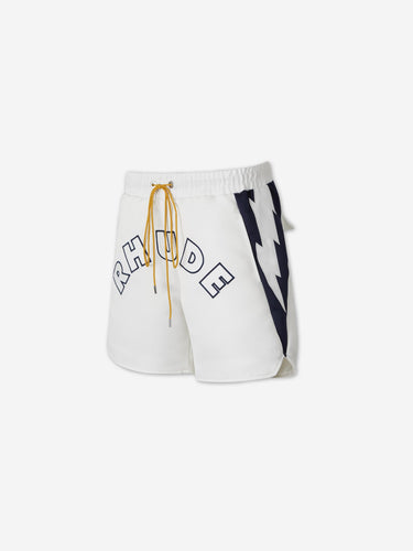 Rhude Hombre Barcelona Bermudas Logo color Blanco sku 523-001377 01 - Foto 2