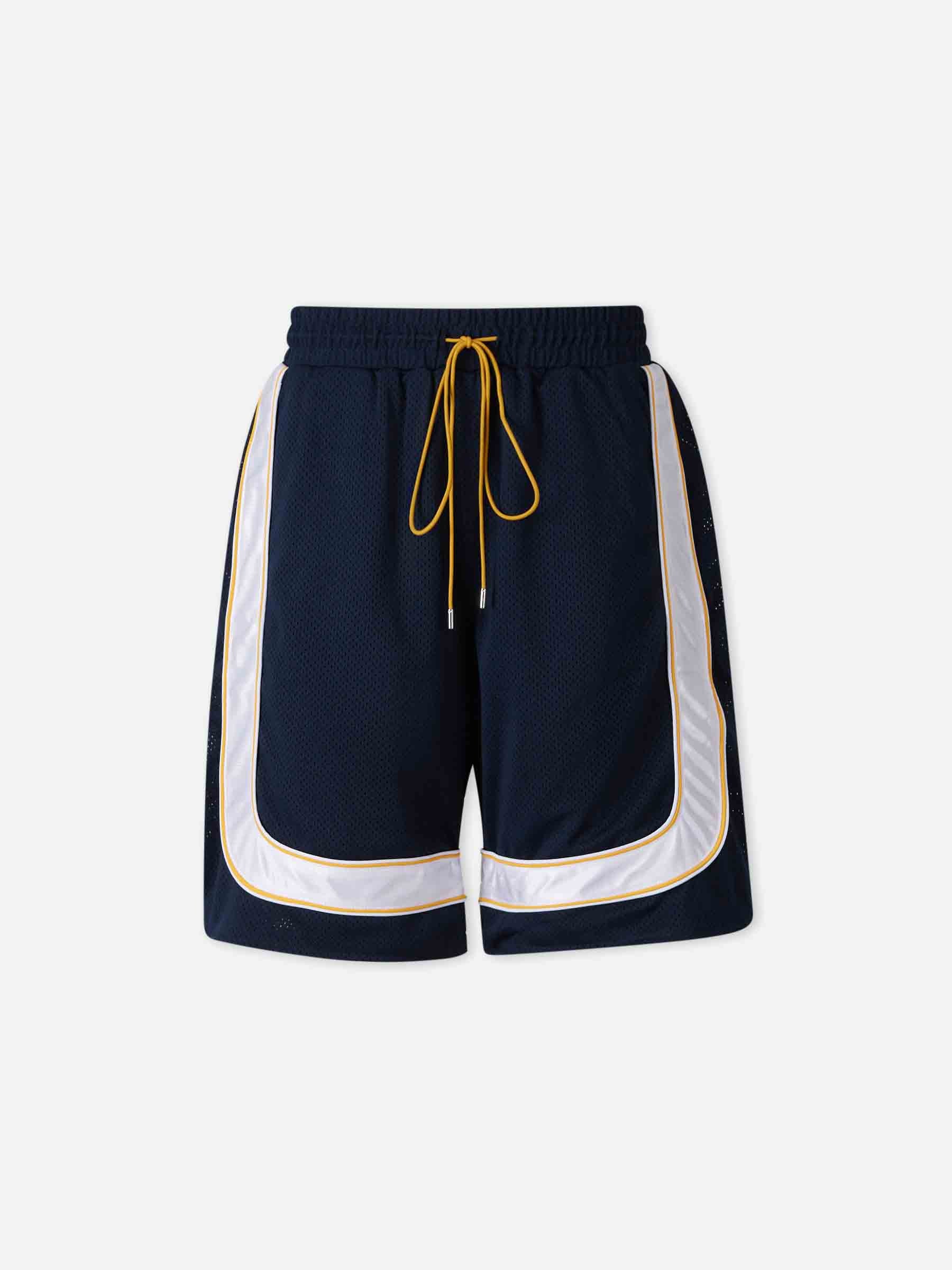 Rhude Hombre Barcelona Bermudas Técnicas Deportivas color Azul Marino sku 523-001378 01 - Foto 1