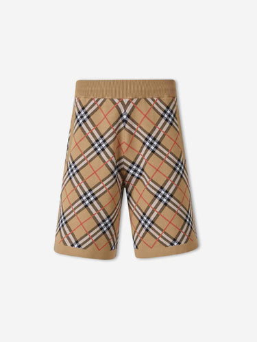 Burberry Hombre Barcelona Bermudas Punto Check color Camel sku 523-001388 01 - Foto 1