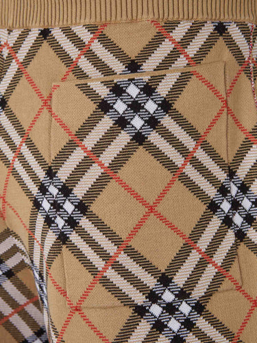 Burberry Hombre Barcelona Bermudas Punto Check color Camel sku 523-001388 01 - Foto 4