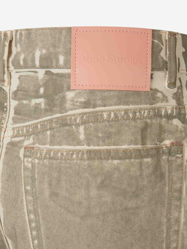 Acne Studios Hombre Barcelona Bermudas Rectas color Beige sku 523-001393 01 - Foto 5